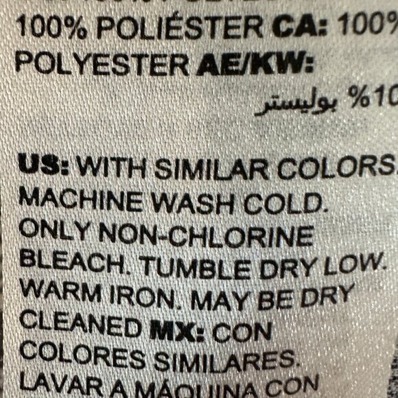 Chicos Size 1 /US Size 8 Pull On Pants Elastic Waist Black White Paisley Pockets - Picture 11 of 11